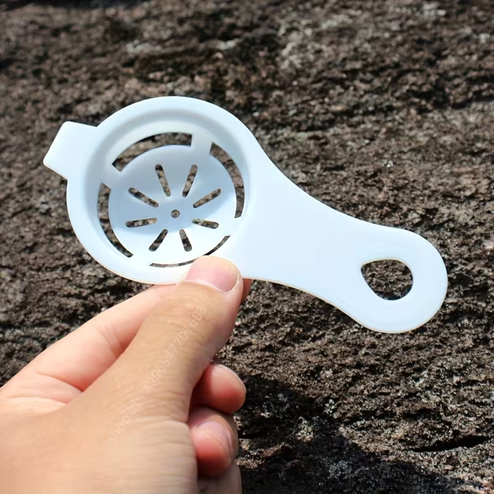 Egg Yolk Separator Tool - Easy Egg White Filter Divider for Baking and Cooking