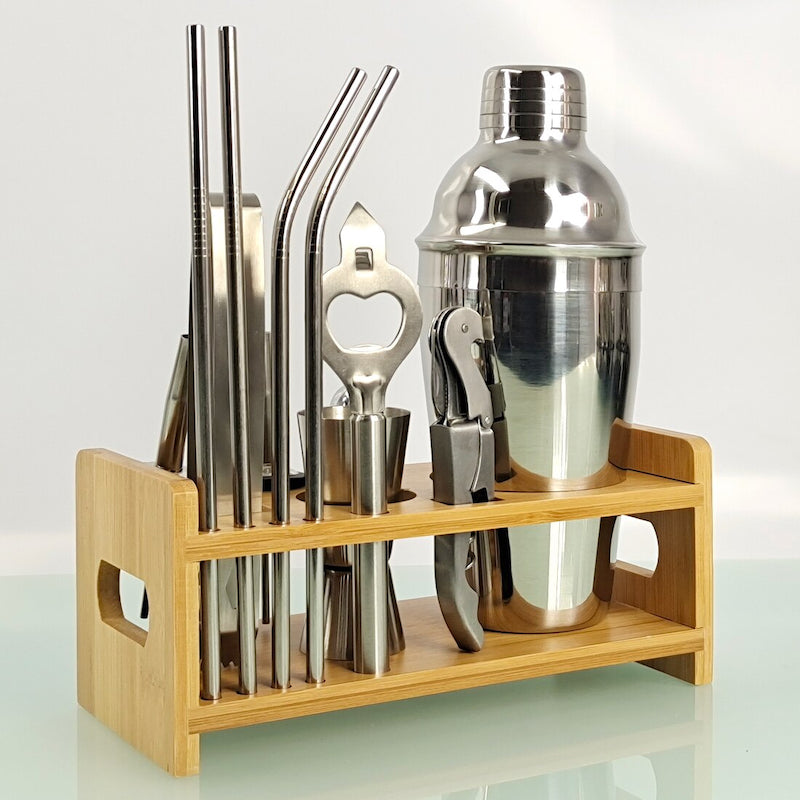 Boston Cobbler Cocktail Shaker-Wine and Whiskey Decanter