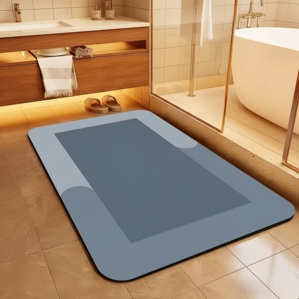 Absorbent Quick Dry Shower Floor Non Slip Bath Mat