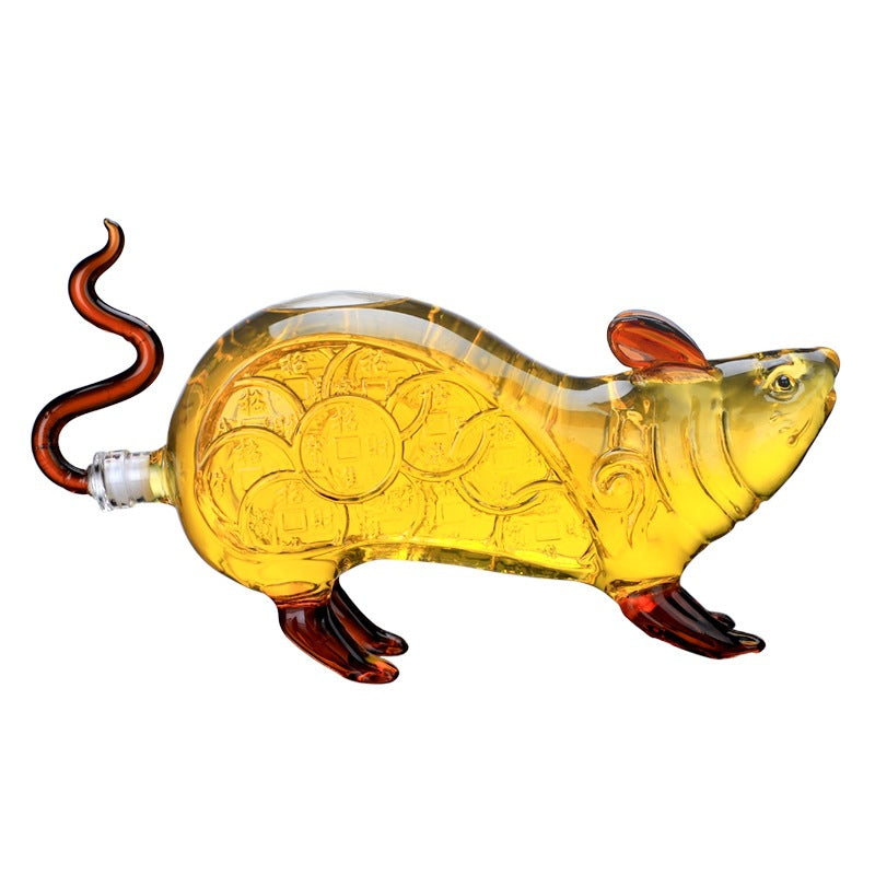 Unique Mouse Shaped Decanter-Wine and Whiskey Decanter