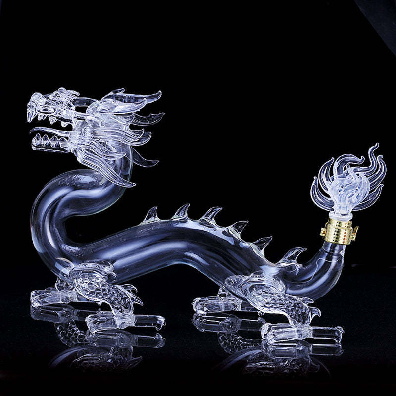 Mythical Dragon Glass Decanter-Wine and Whiskey Decanter