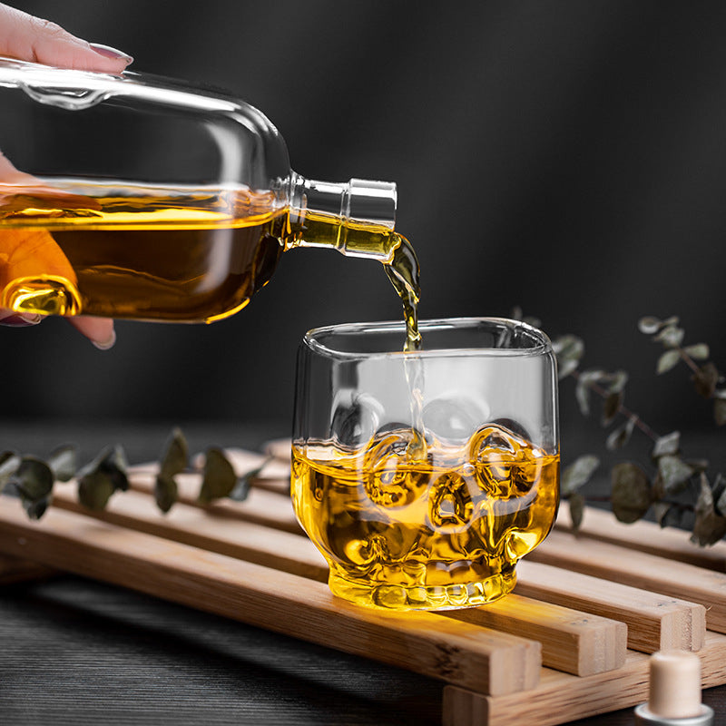 Ghost Shaped Glass Decanter-Wine and Whiskey Decanter