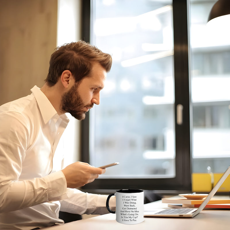 Sarcastic Quote Coffee Mug-Wine and Whiskey Decanter