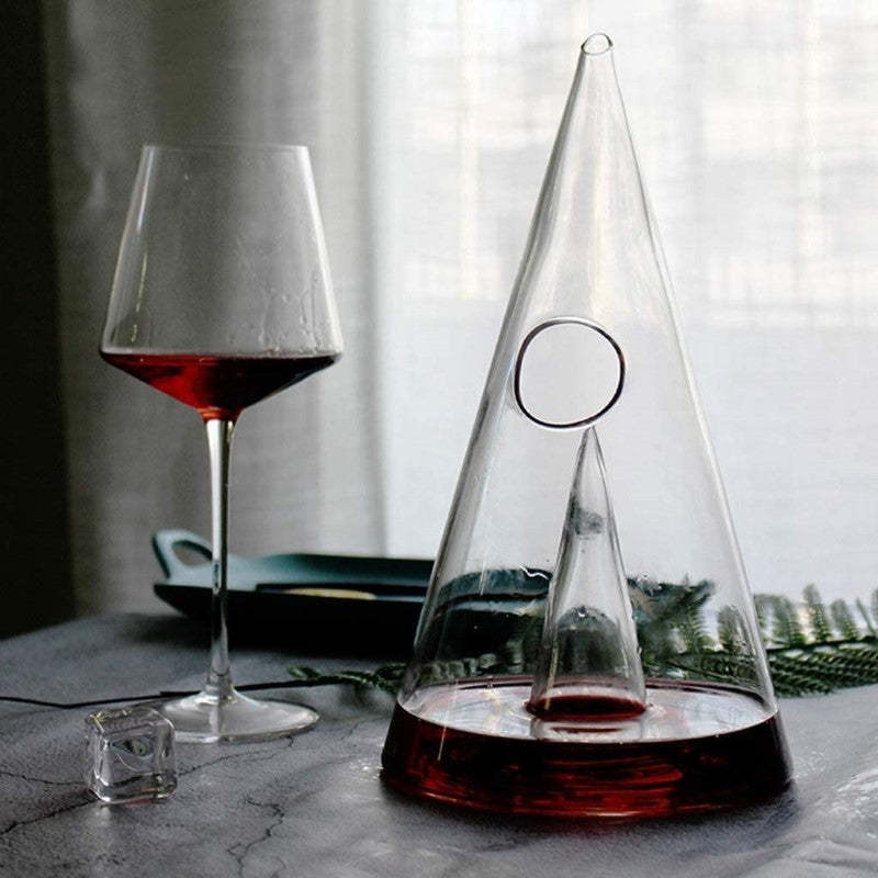Premium Crystal Wine Decanter-Wine and Whiskey Decanter