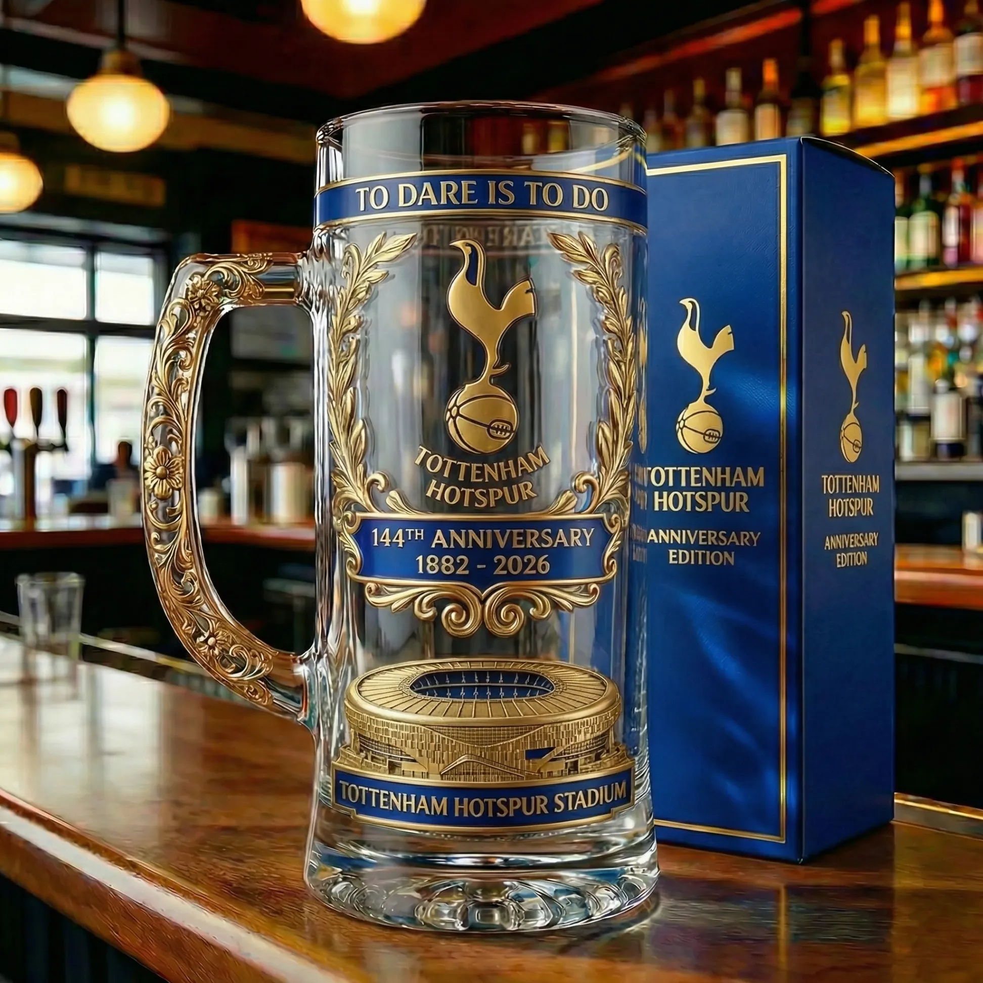 Football Club Anniversary Edition Glass 