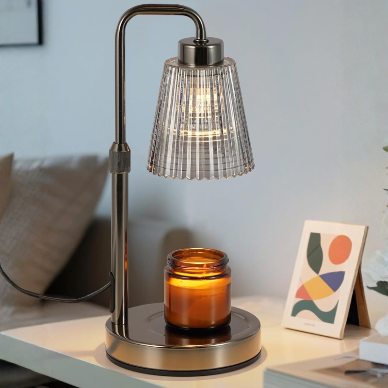 Candle Warmer Lamp With Adjustable Height For Decor