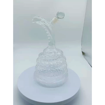 Snake Shaped Clear Whiskey Wine Decanter