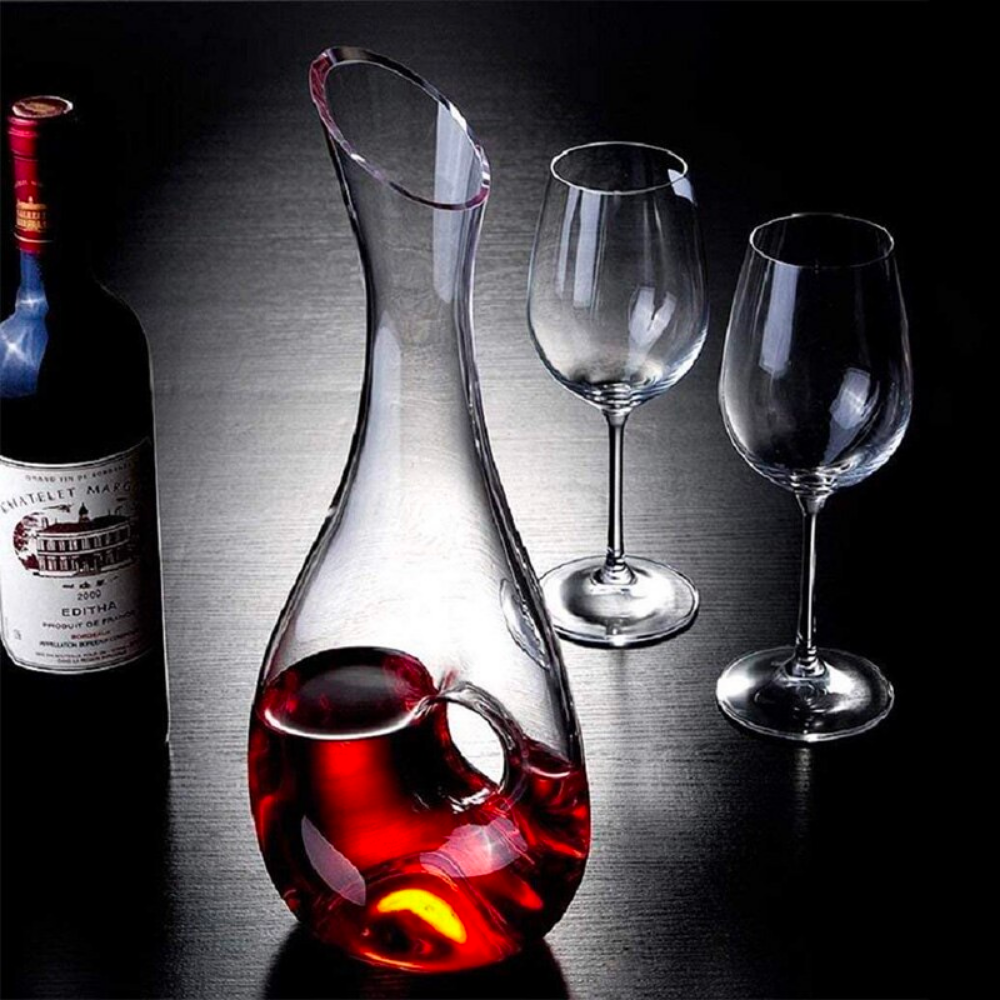Luxury Crystal Wine Decanter-Wine and Whiskey Decanter