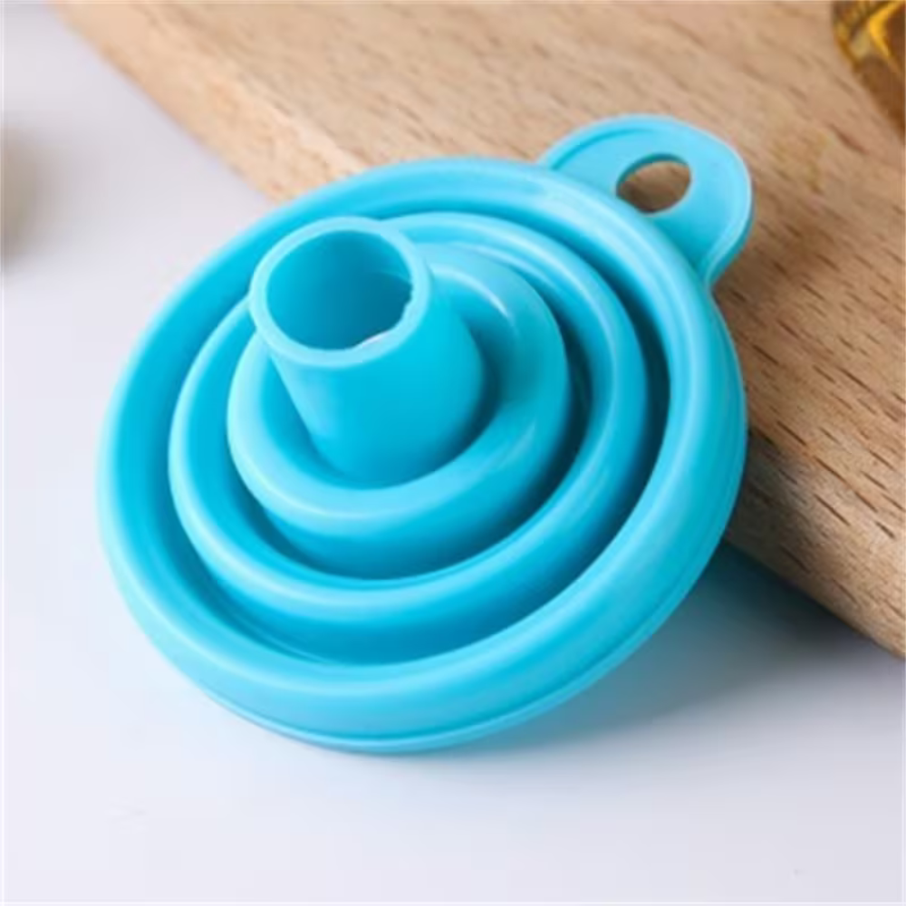 Collapsible Silicone Leakproof Versatile Kitchen Funnel
