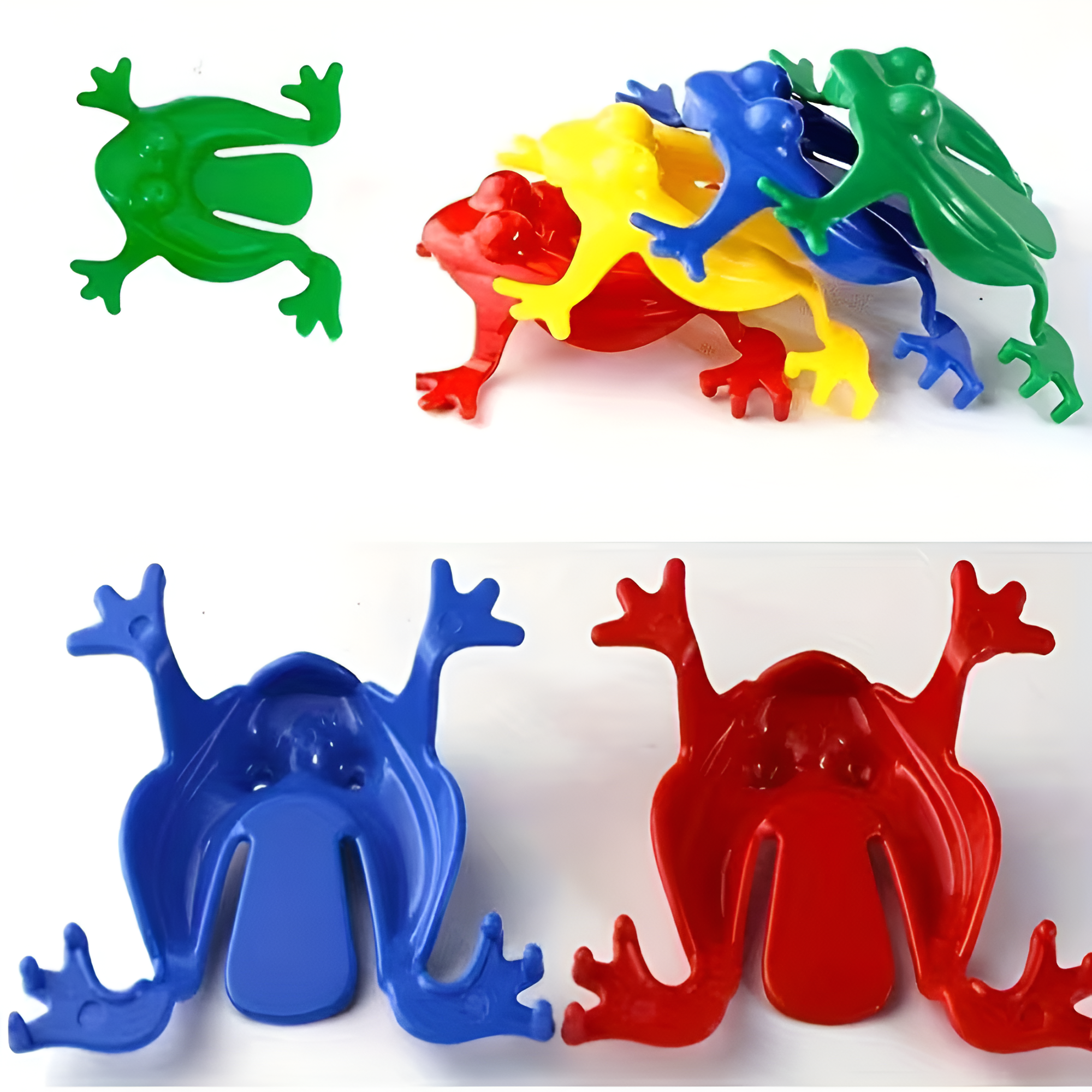 Vibrant 15 Pieces Of Polymer Jumping Frog Set
