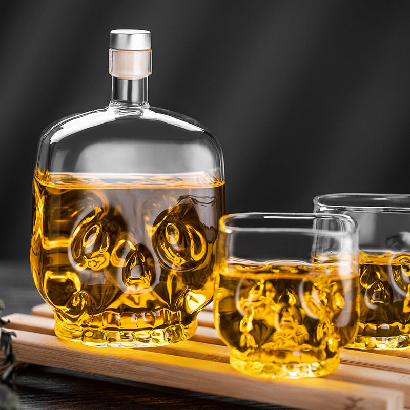 Ghost Shaped Glass Decanter