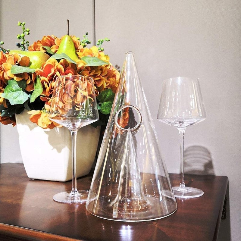 Premium Crystal Wine Decanter-Wine and Whiskey Decanter