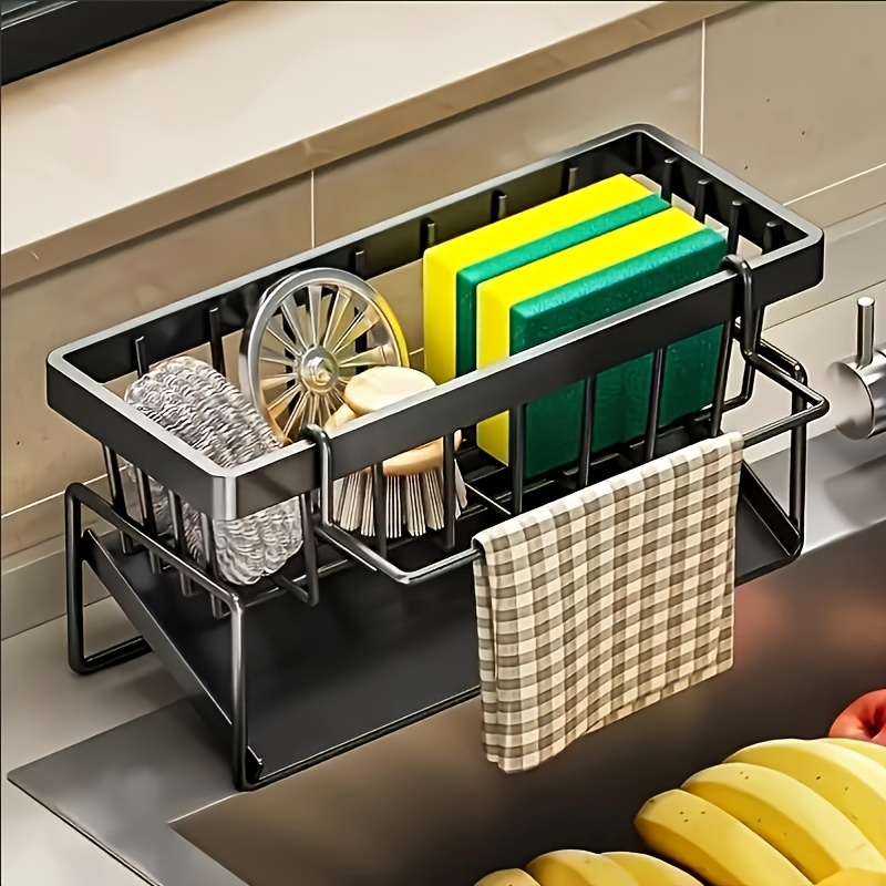 Kitchen Sink Caddy Organizer Tray for Countertops