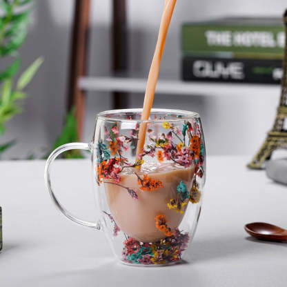 Double Wall Glass Mug-Wine and Whiskey Decanter