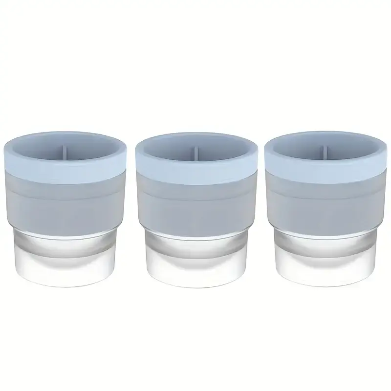 Set Of 3 Spherical Beverage Ice Mold Set