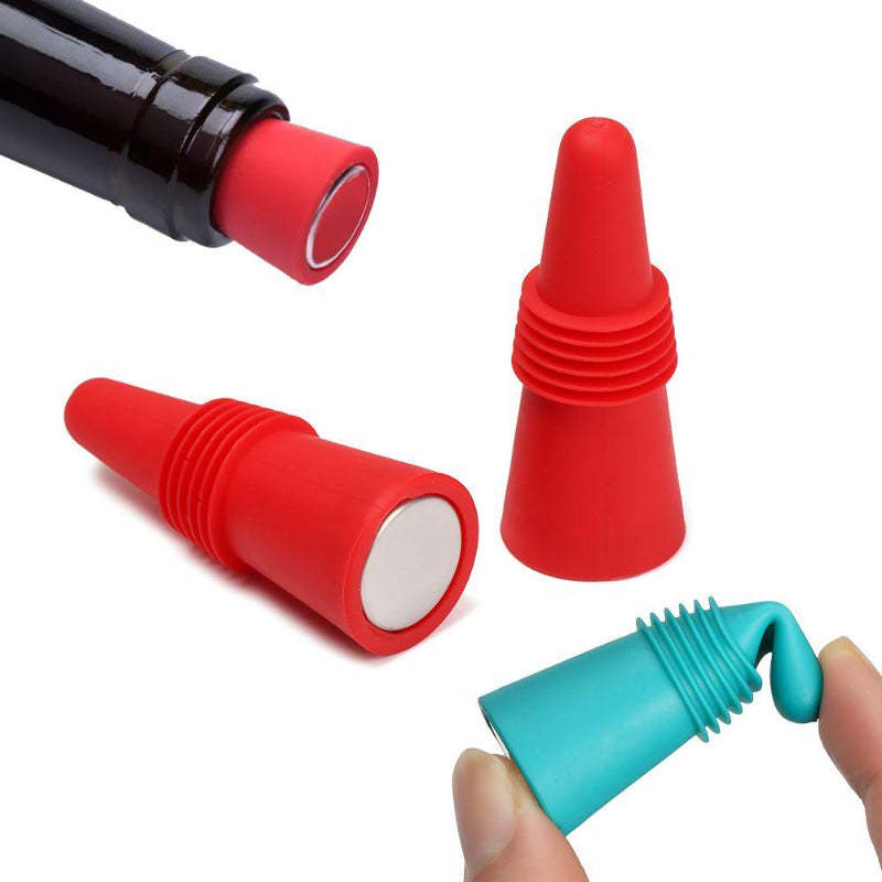 Silicone Wine And Beverage Bottle Cap-Wine and Whiskey Decanter
