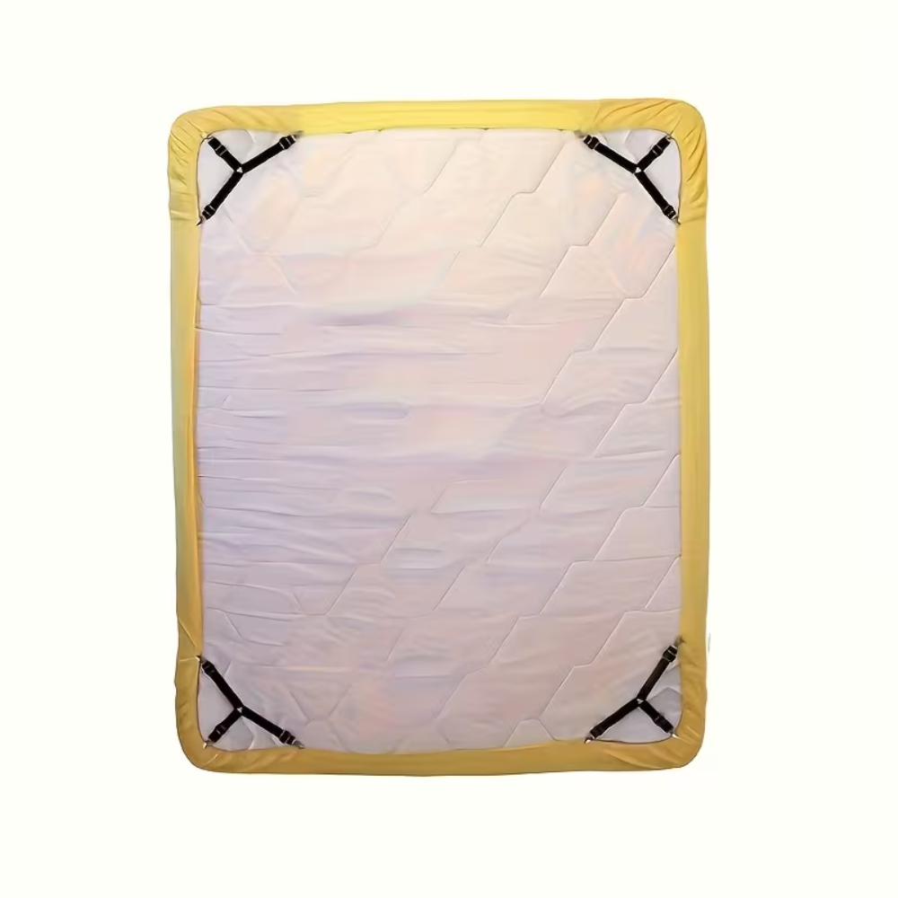 Adjustable Elastic Bed Sheet Fastener Straps