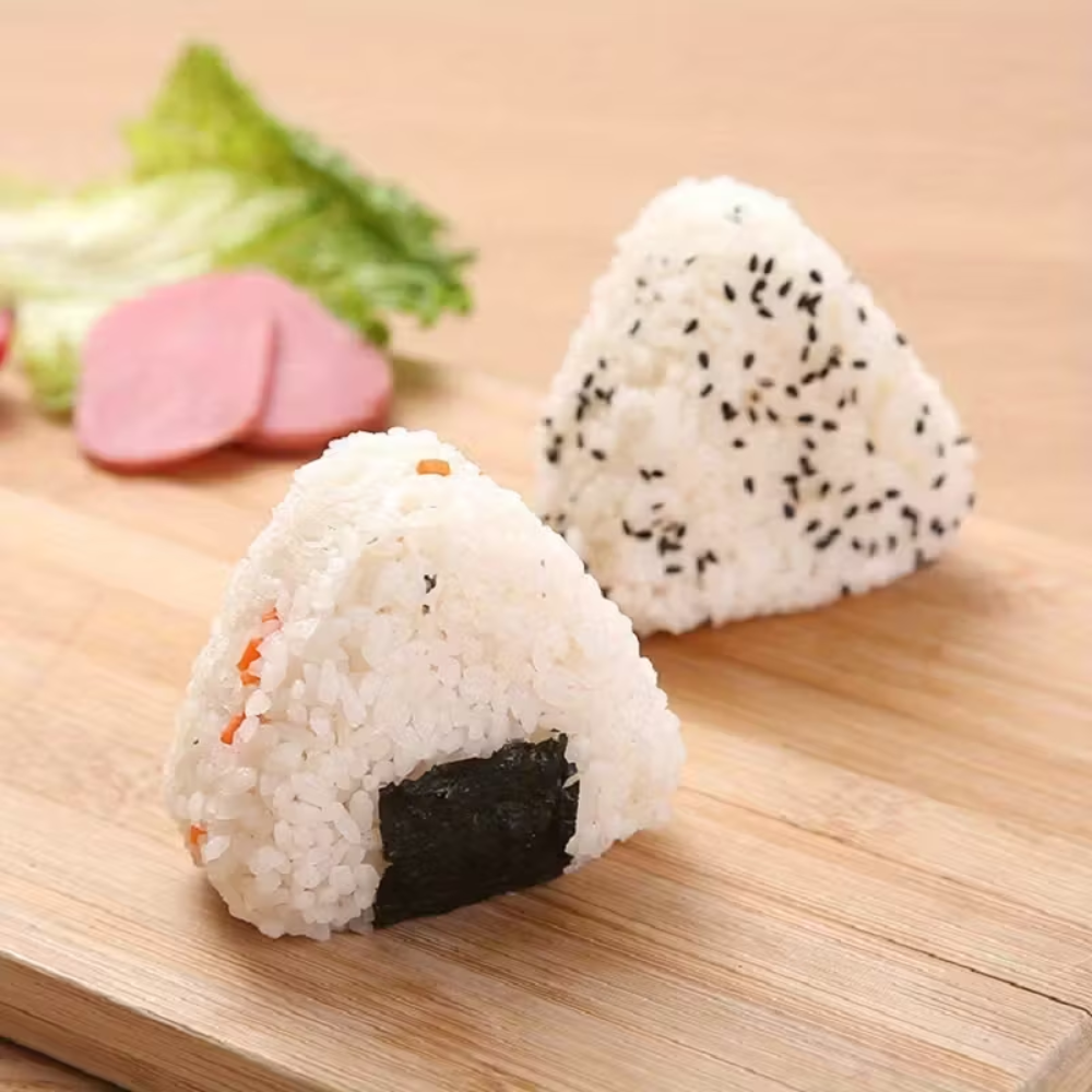 Two Pieces Triangle Sushi Rice Ball Maker Set