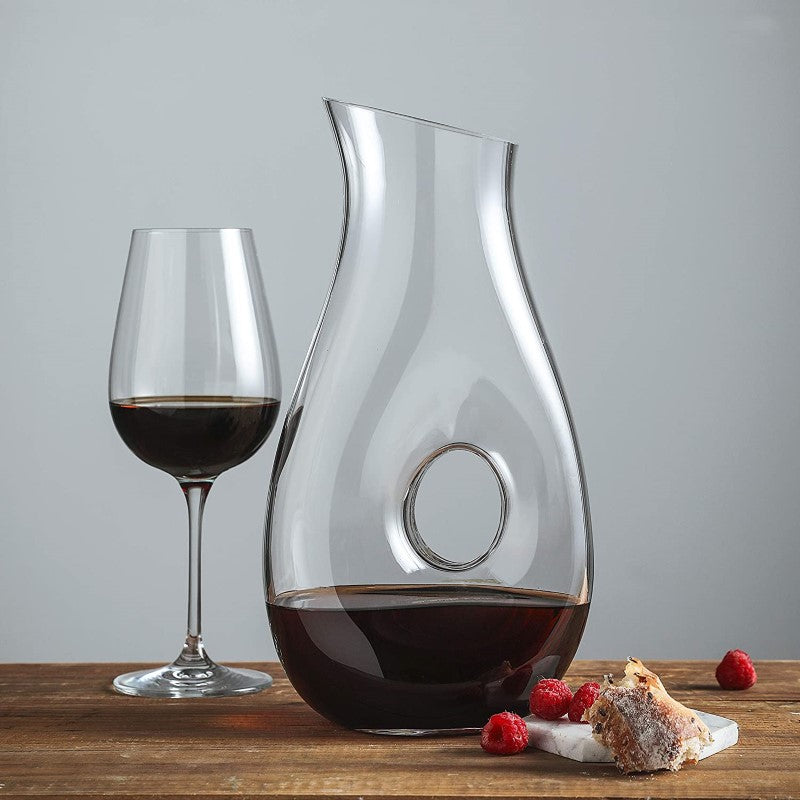 600ml Crystal Decanter Bottle-Wine and Whiskey Decanter
