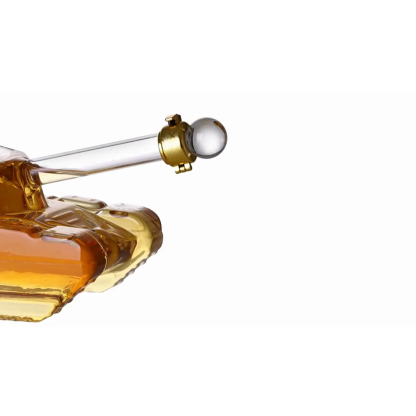 Tank Shaped Whiskey Decanter