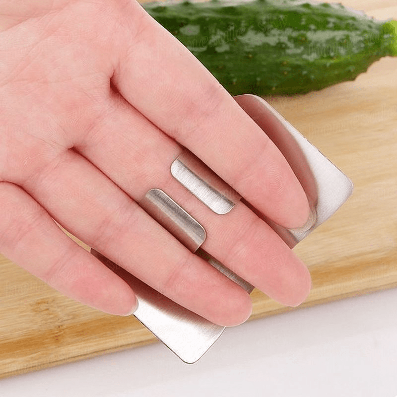 Set of 2 Stainless Steel Guard For Knife