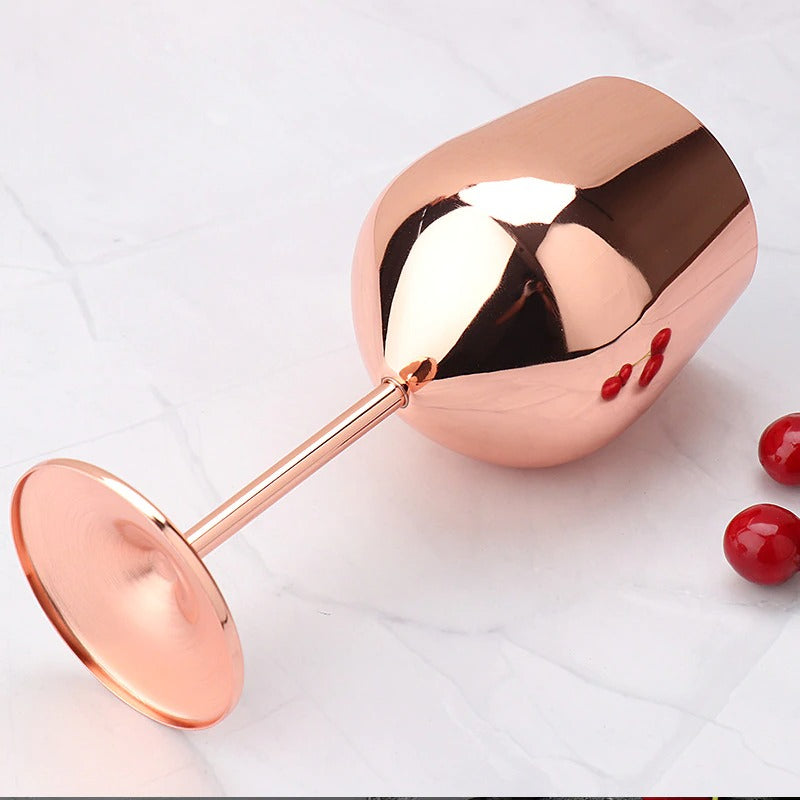 Stainless Steel Shatterproof Wine Glasses-Wine and Whiskey Decanter