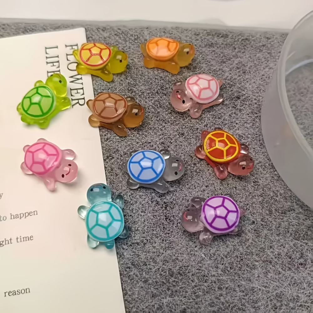 Pack Of 25 Glow Turtle Figurines