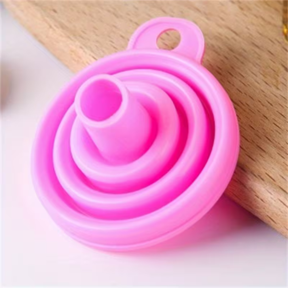 Collapsible Silicone Leakproof Versatile Kitchen Funnel