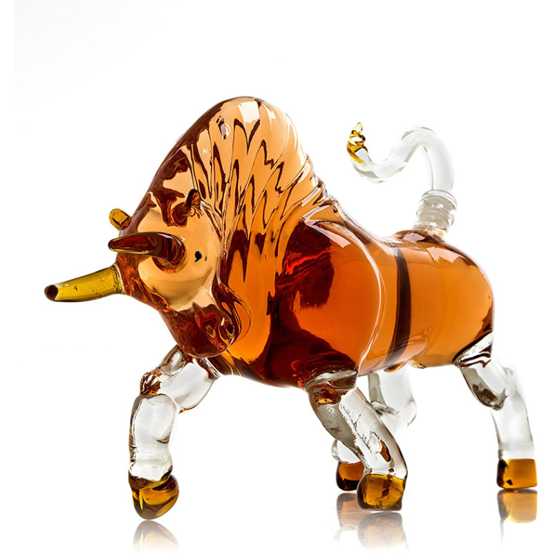 Bull Shaped Liquor Decanter-Wine and Whiskey Decanter