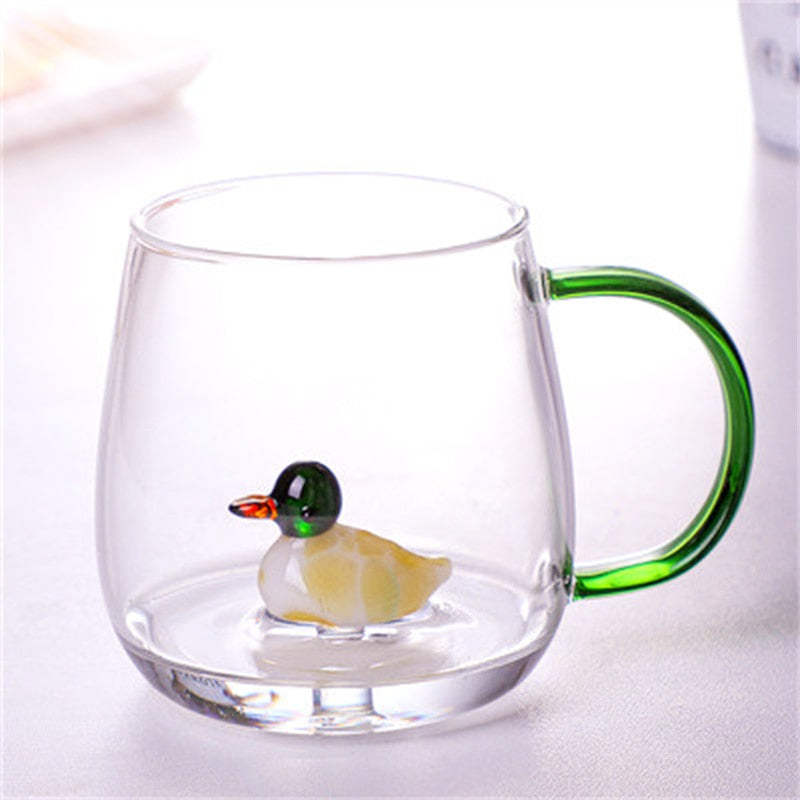 Cartoon Shape Glass Mug