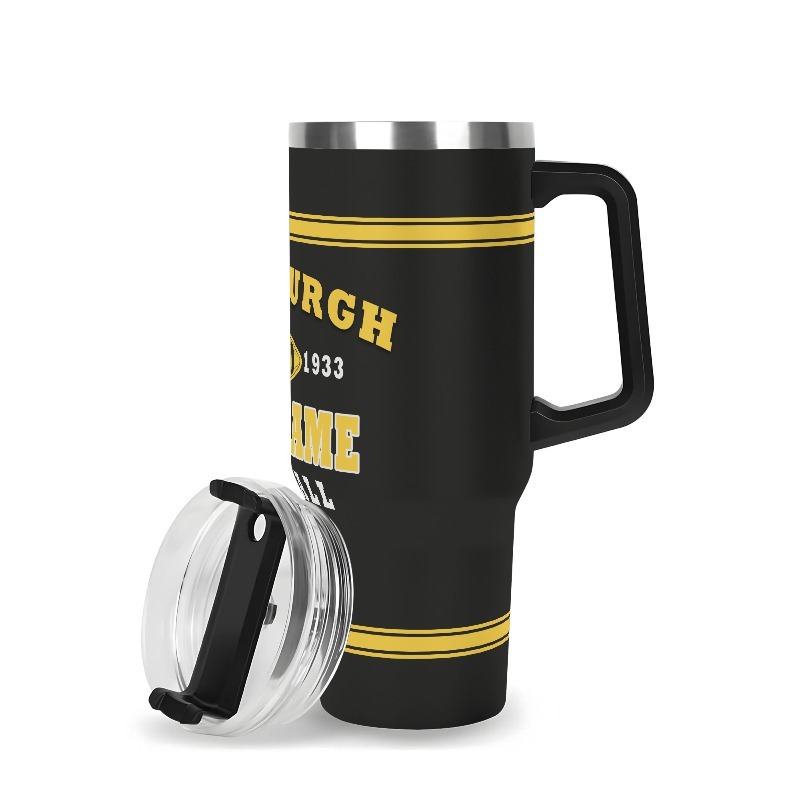 Custom 40oz Pittsburgh City Theme Stainless Steel Travel Mug