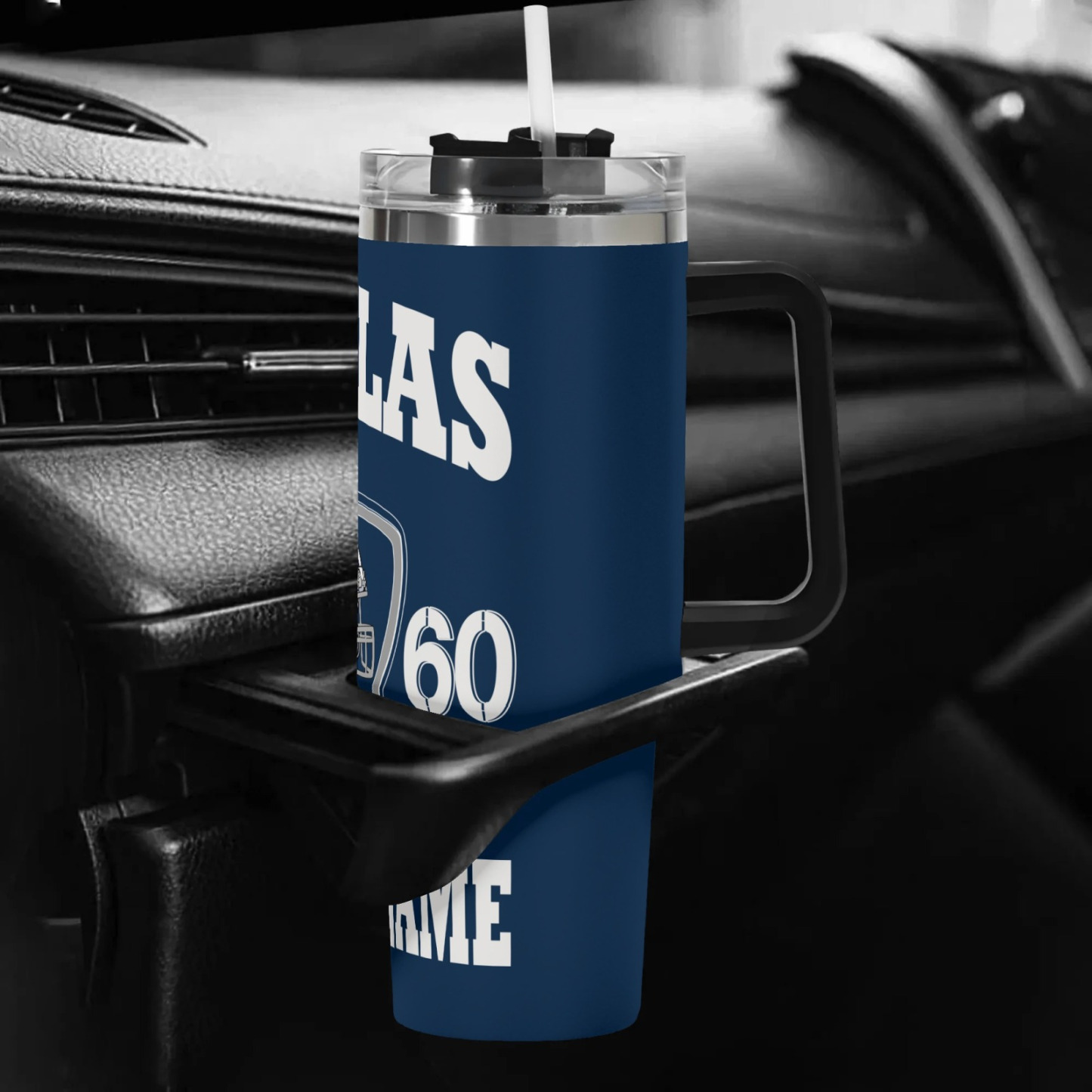 40oz Dallas Football Team Themed Stainless Steel Travel Cup