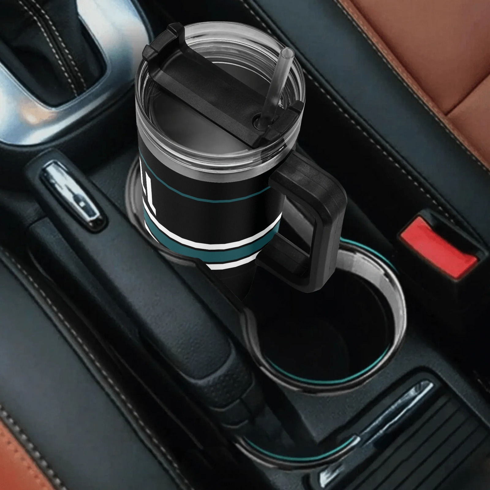 40oz Philadelphia Football Team Themed Stainless Steel Travel Cup