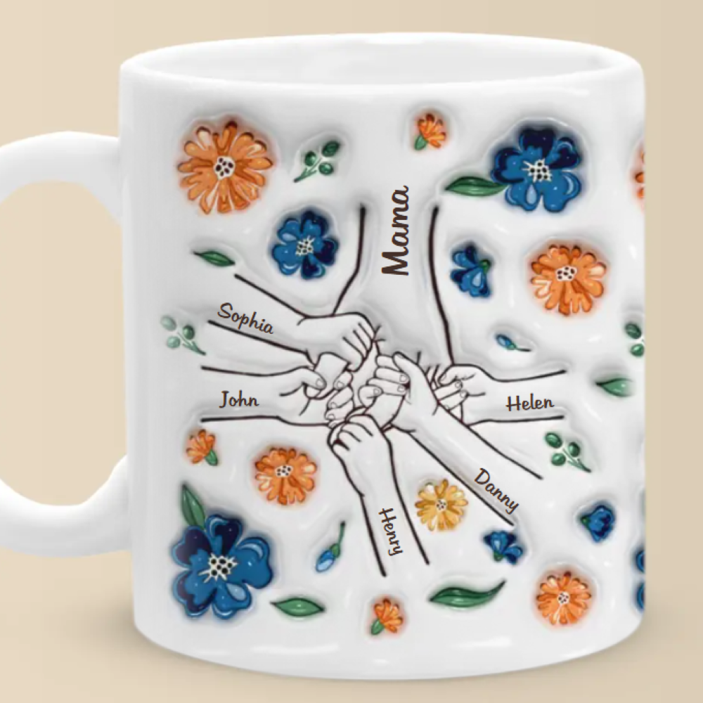 Mothers Day Custom 3D Print Mug-Wine and Whiskey Decanter