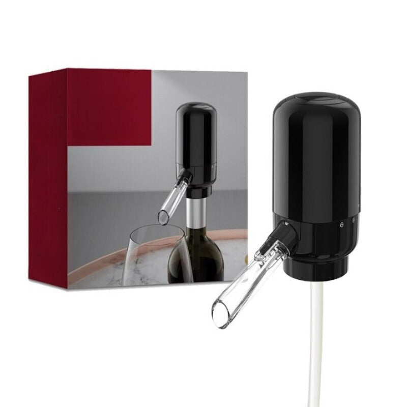 One Touch Automatic Electric Wine Pourer-Wine and Whiskey Decanter