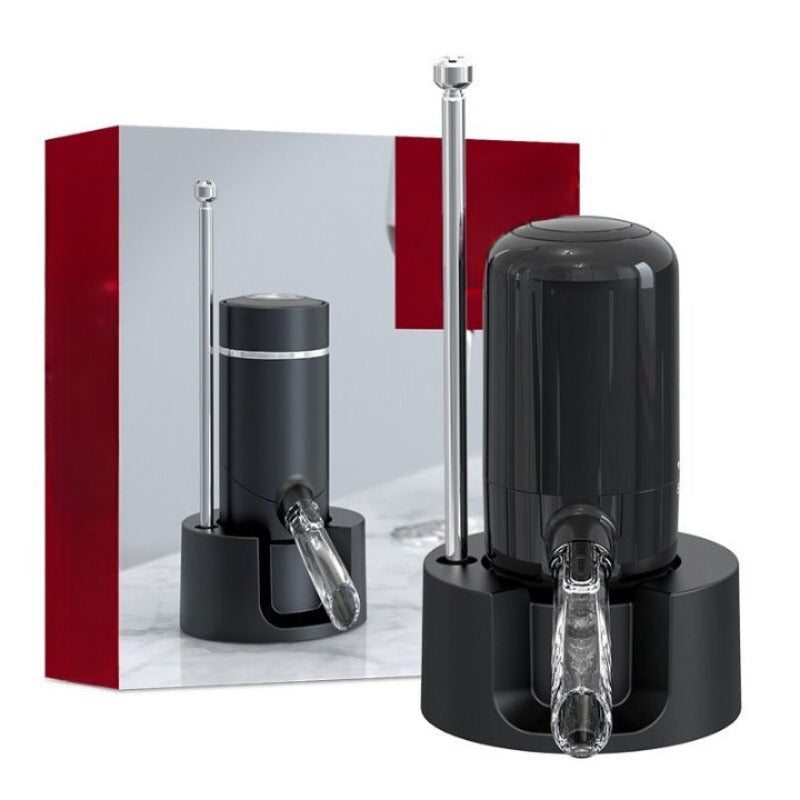 One Touch Automatic Electric Wine Pourer-Wine and Whiskey Decanter