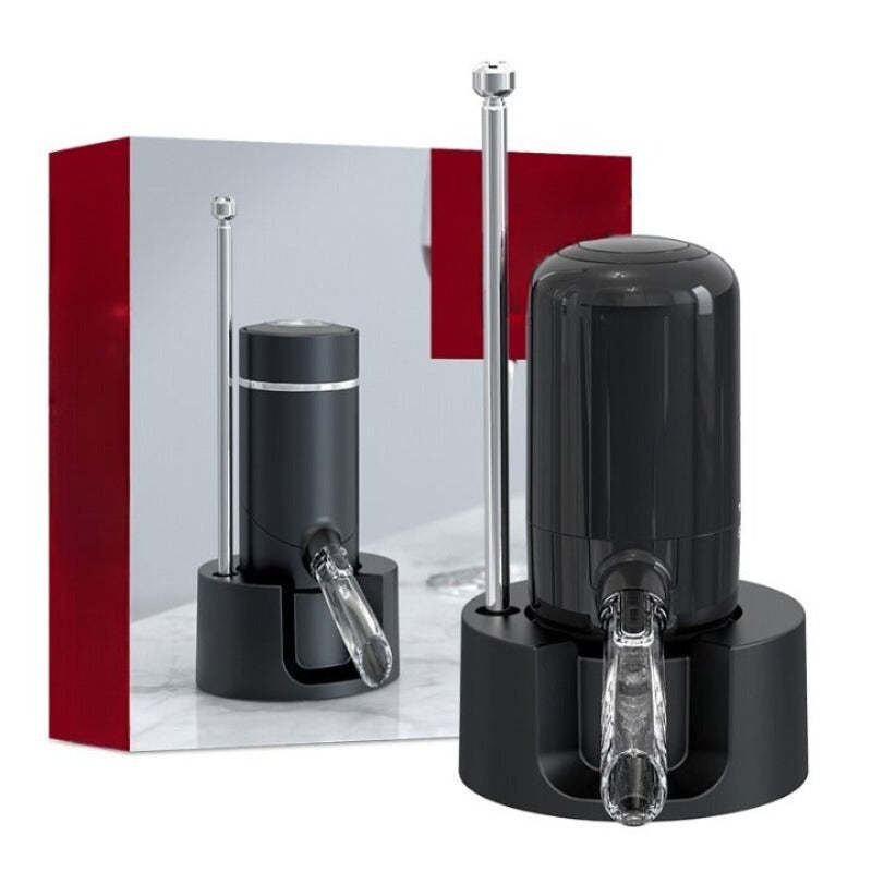 One Touch Automatic Electric Wine Pourer-Wine and Whiskey Decanter
