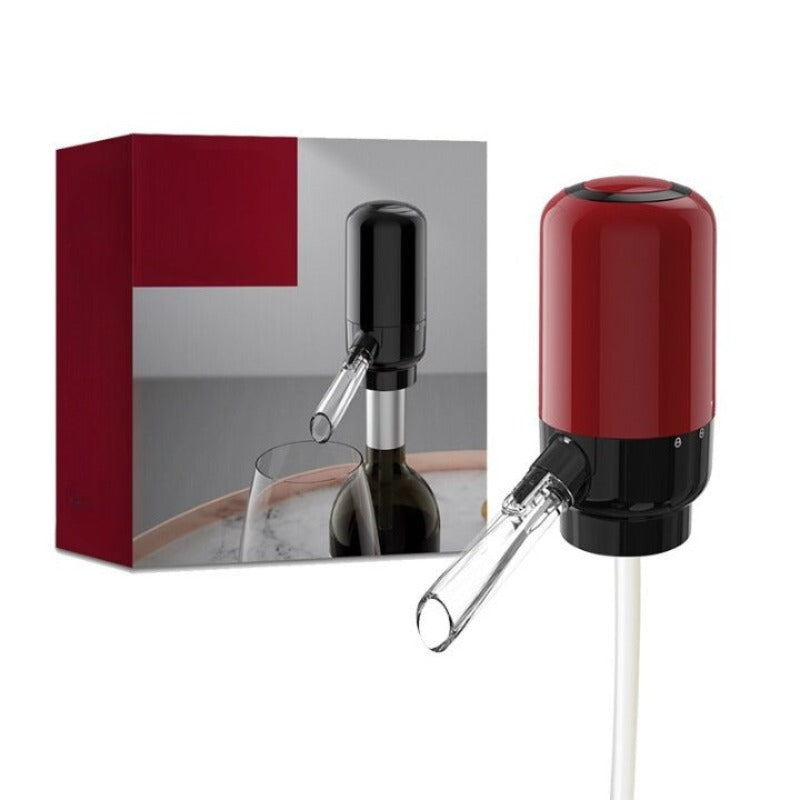 One Touch Automatic Electric Wine Pourer-Wine and Whiskey Decanter