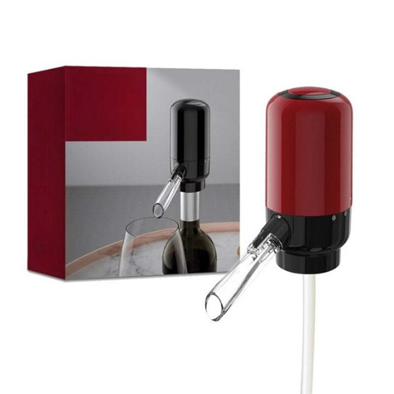 One Touch Automatic Electric Wine Pourer-Wine and Whiskey Decanter