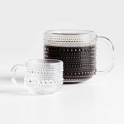 Smooth Design Glass Mug-Wine and Whiskey Decanter