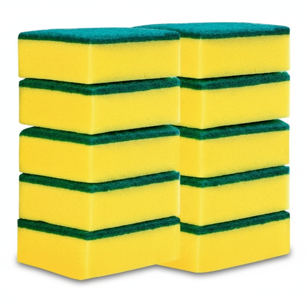 Dishwashing Sponge for Grease Stain Cleaning