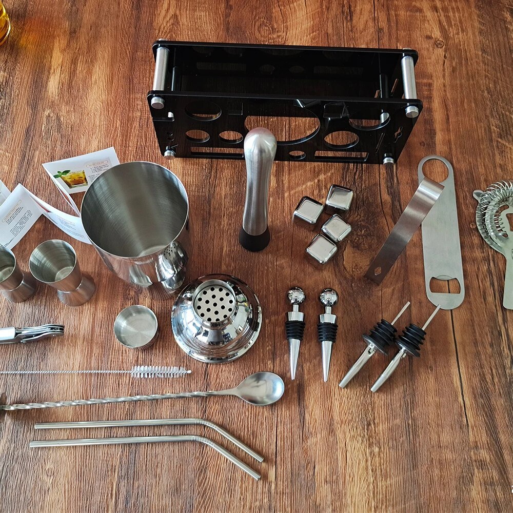 Craft Cocktail Shaker-Wine and Whiskey Decanter