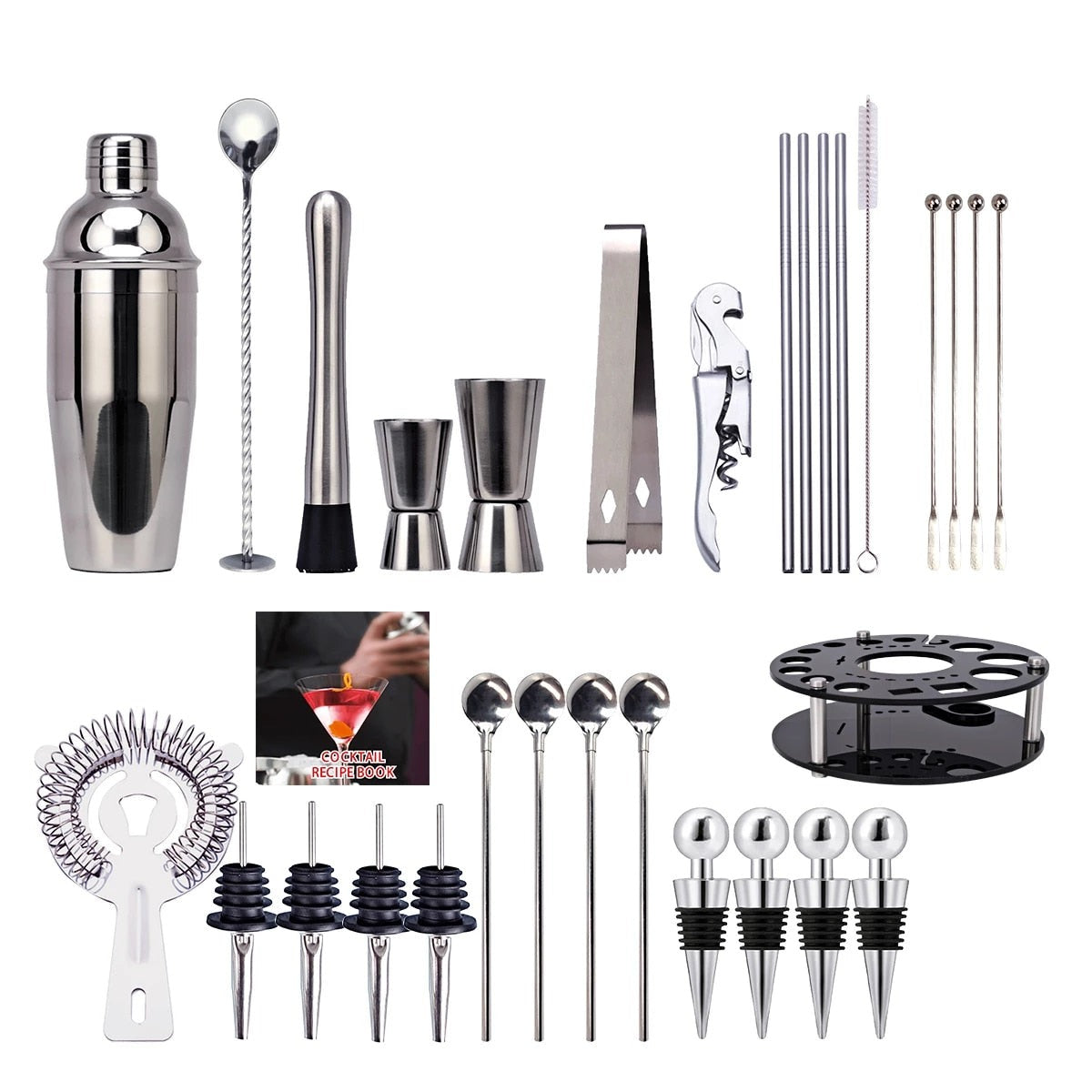 Ultimate Cocktail Bar Set-Wine and Whiskey Decanter