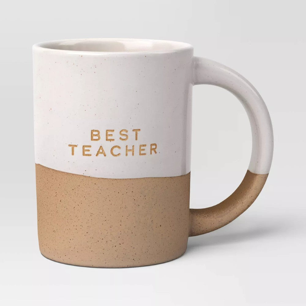 Stoneware Two Tone Coffee Cup Best Teacher Mug-Wine and Whiskey Decanter
