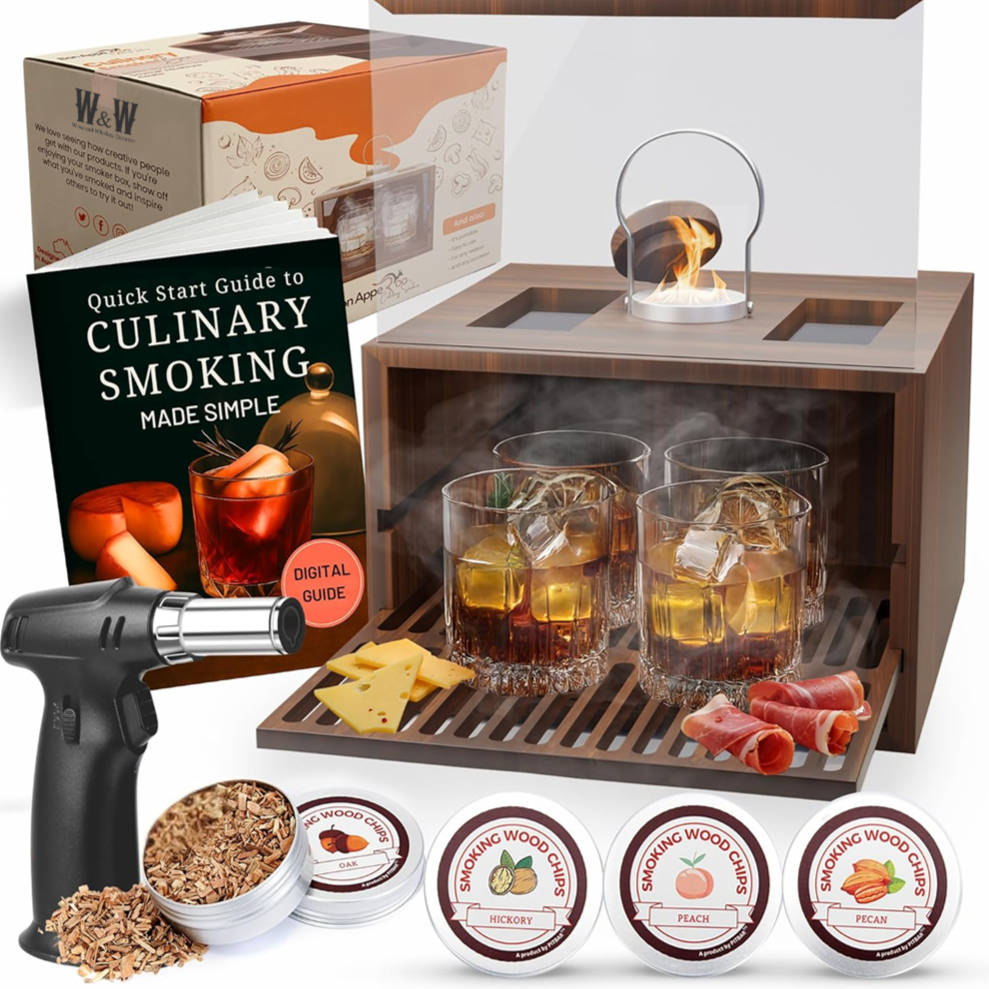 Beverage Infuser Box With Torch