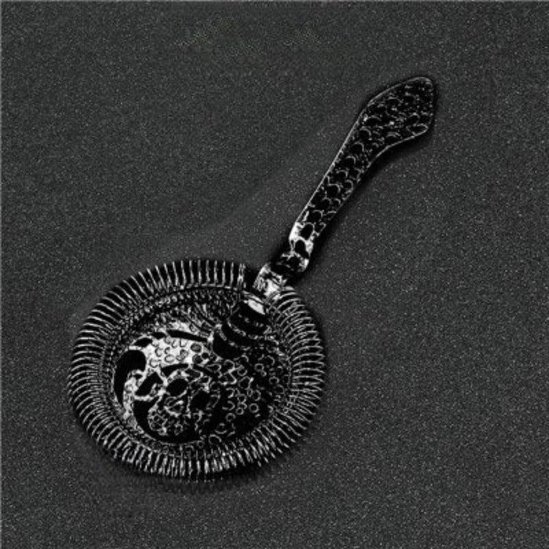 Skull Stainless Steel Strainer-Wine and Whiskey Decanter