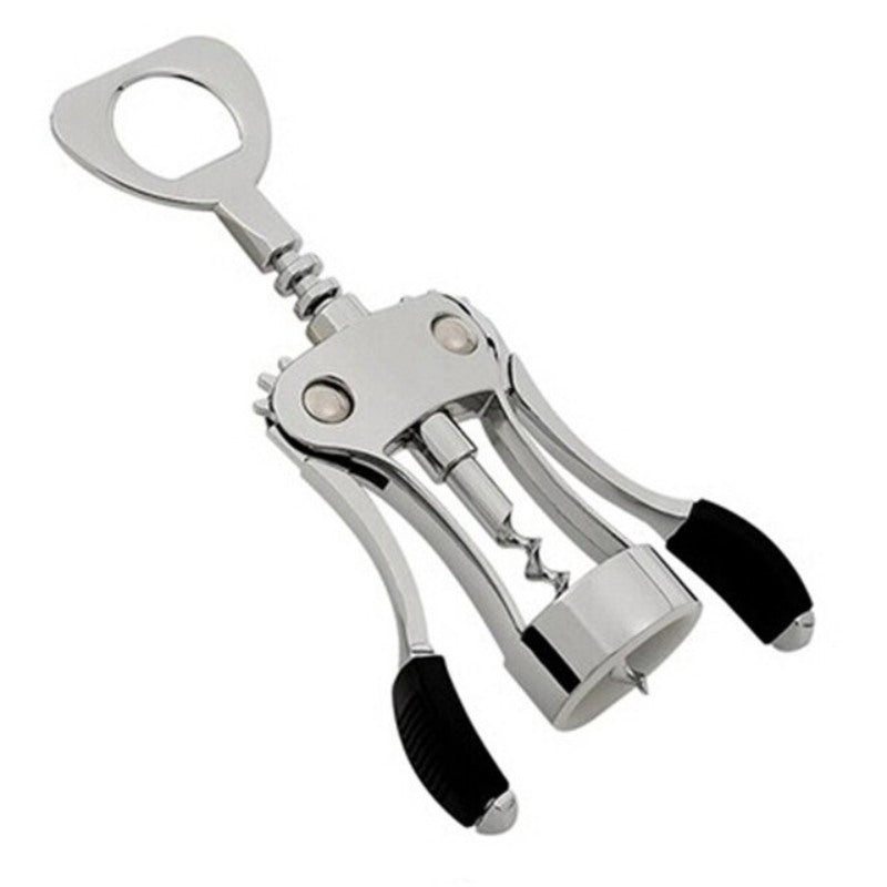 Stainless Steel Bottle Opener-Wine and Whiskey Decanter
