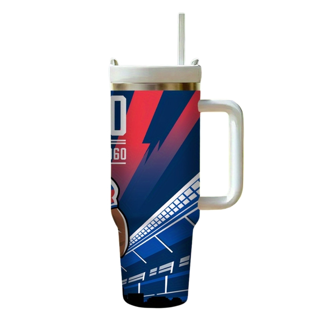 Buffalo Bills Football Team Themed Tumbler With Vacuum Insulation For Travel
