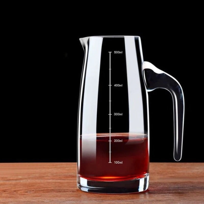 Crystal Glass Wine Decanter-Wine and Whiskey Decanter