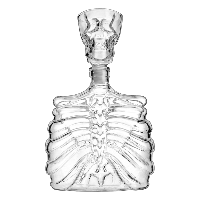 Cage Design Glass Decanter For Whiskey Enthusiasts
